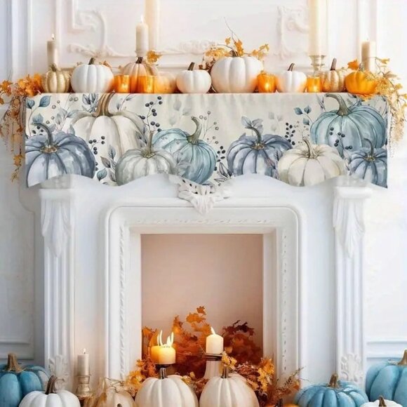 Unbranded Other - Fall Holiday Halloween Thanksgiving Mantle Drape 79X20